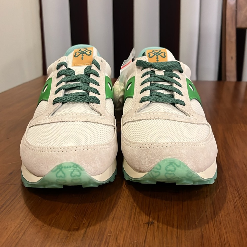Saucony Jazz 81 St. Patrick’s Patty’s Day Shamrock Shoes Sneakers Mens Size 10 - Picture 6 of 16